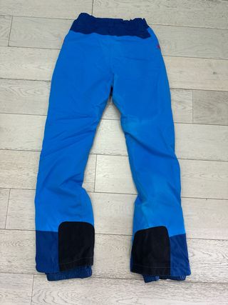 Pantalones esquí mujer azules. usados.