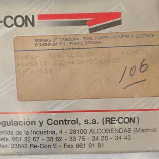 BOMBA GASOLINA PEUGEOT NUEVO BC106
