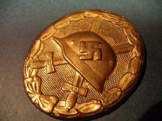 Distintivo ferido 1939. Alemanha. 3o Reich. WW 2