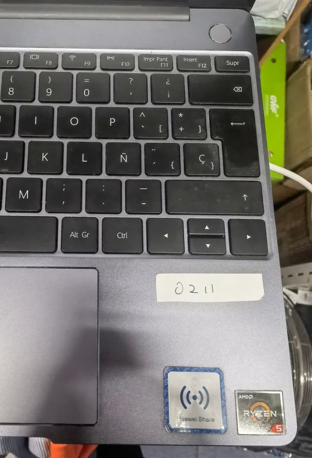 Huawei Matebook 13 Gris Plata