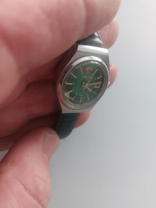 Relógio Orient vintage verde