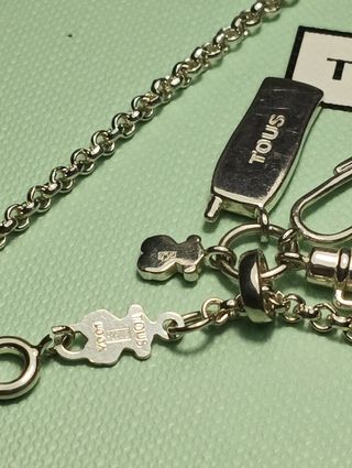 Tous collar plata thak you - Secretaria
45 cm