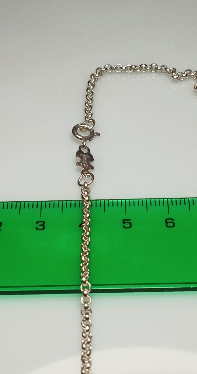 Tous collar plata thak you - Secretaria
45 cm