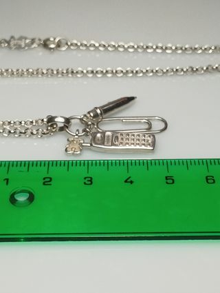 Tous collar plata thak you - Secretaria
45 cm