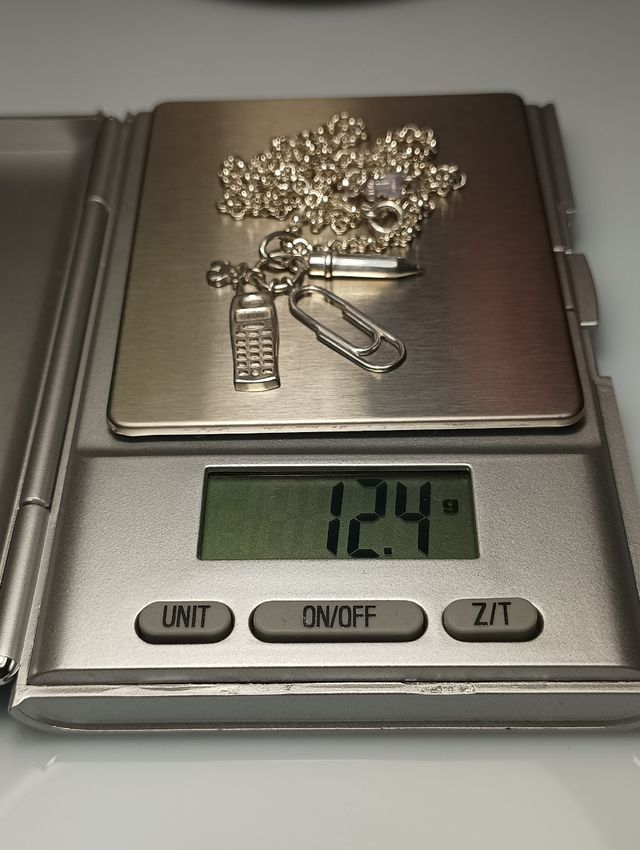 Tous collar plata thak you - Secretaria
45 cm