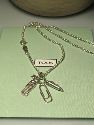 Tous collar plata thak you - Secretaria
45 cm