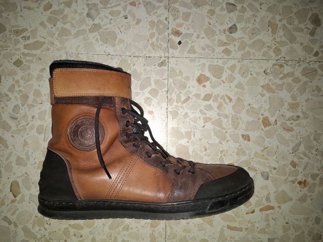 Botas moto Revit - Piel Marrón