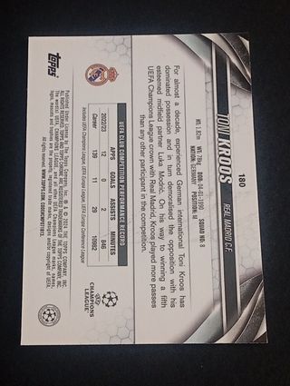 Carta Toni Kroos 73/99