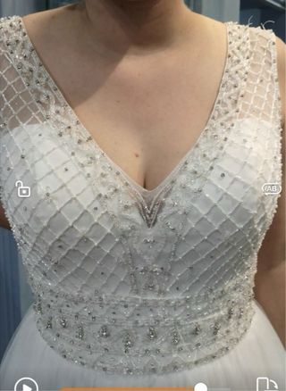 vestido novia Dinovias con arreglo gratis