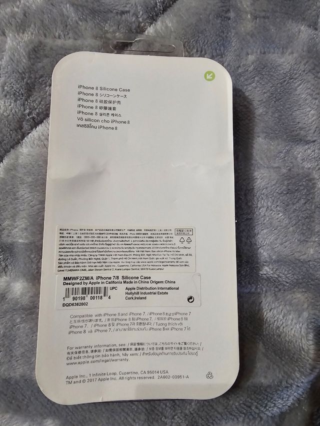 Funda silicona roja iPhone 7/8 Apple