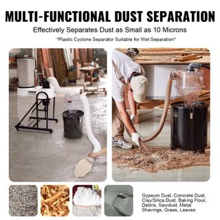 Aspirapolvere Separatore Ciclonico per Serbatoio C