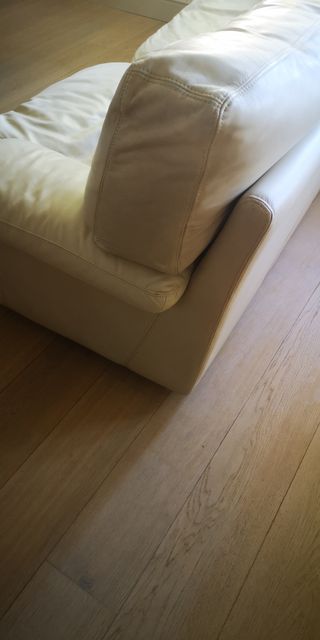 Sofá Bobois Blanco Crema de Cuero, en SANTANDER