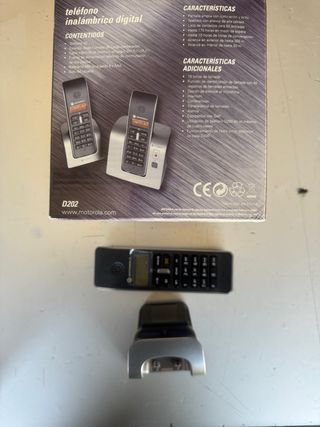 Teléfono inalámbrico Motorola digital