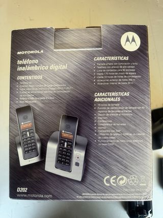 Teléfono inalámbrico Motorola digital