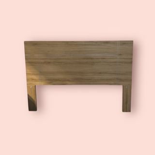 Cabecero cama madera marrón