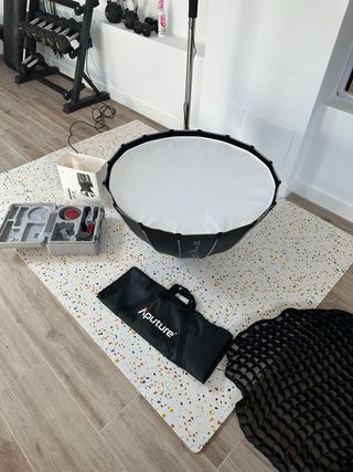Difusor luz Aputure Light Dome SE 85cm fotografia!