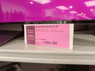 LG OLED TV 55" - TV de segunda mano