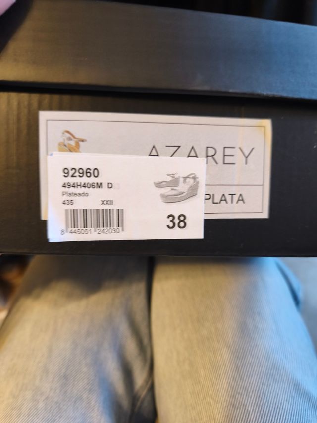 Cuñas AZAREY plata