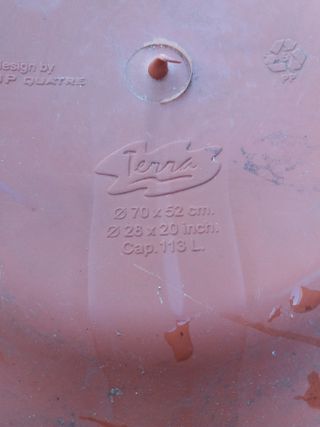 Maceta grande plastico