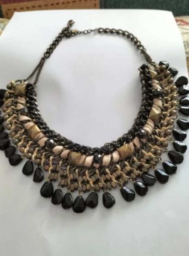 Collar bisutería multicolor