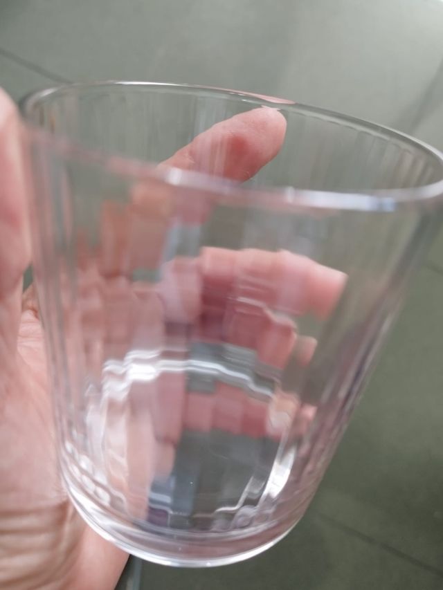 18 Vasos cristal transparentes