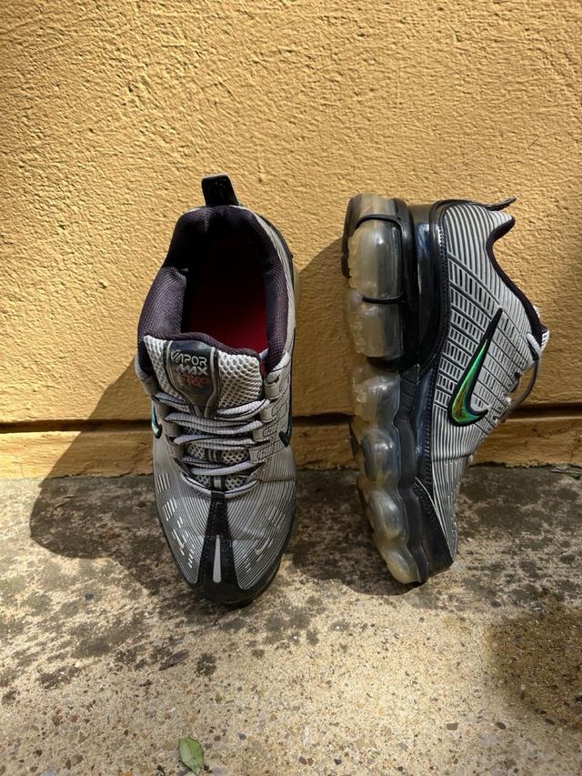 Nike Vapormax 41- negras y plateadas