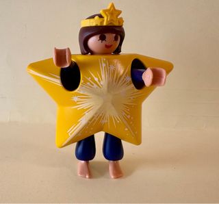 Playmobil Niña Estrella magica Navidad