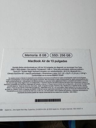 MacBook Air 2020 Gris M1