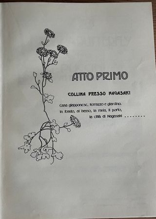 MADAMA BUTTERFLY Partitura Piano-voz Ricordi Dura