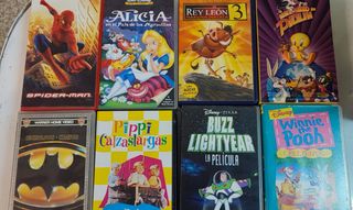 VHS infantiles - 10 películas