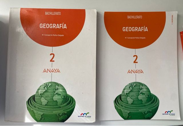 Geografía 2 bachiller