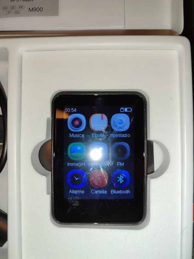 M900 Lettore MP3 64GB - Nero