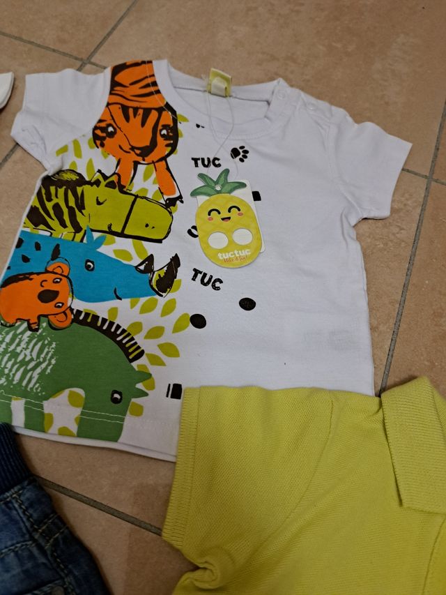 Abiti bimbo 6 mesi - 7 pezzi