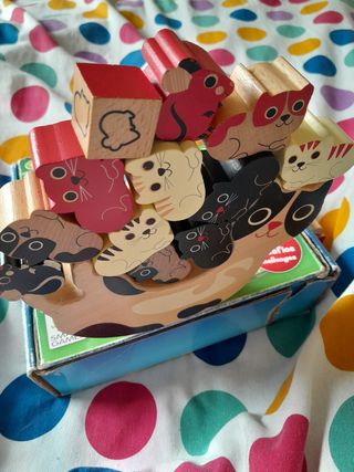 Catymini: Juego equilibrio madera