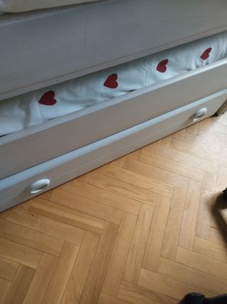 Cama nido blanca - 2 cajones