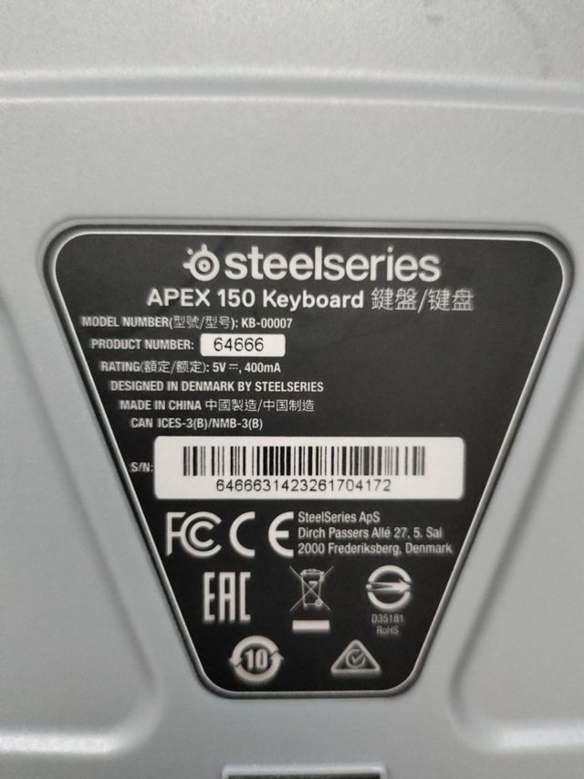 Tastiera Gaming Steelseries Apex 150