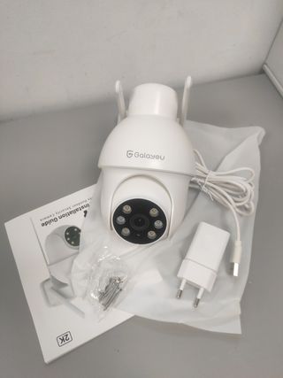 Cámara Seguridad Galayou WiFi 2K Exterior