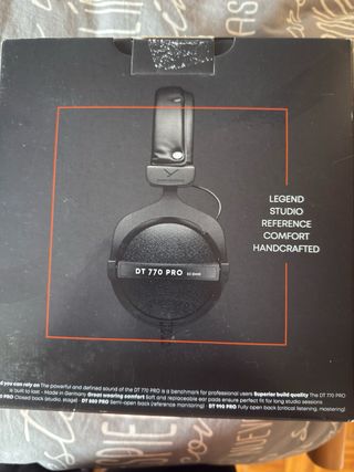 Beyerdynamic DT 770 PRO 80 Ohmios
