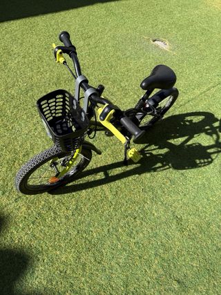 Bicicleta Niñ@ BTwin 16" Negra