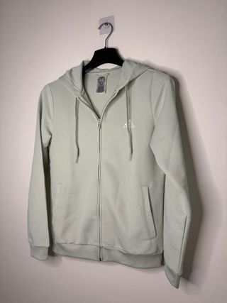 Felpa Adidas con Cappuccio Donna Verde Menta