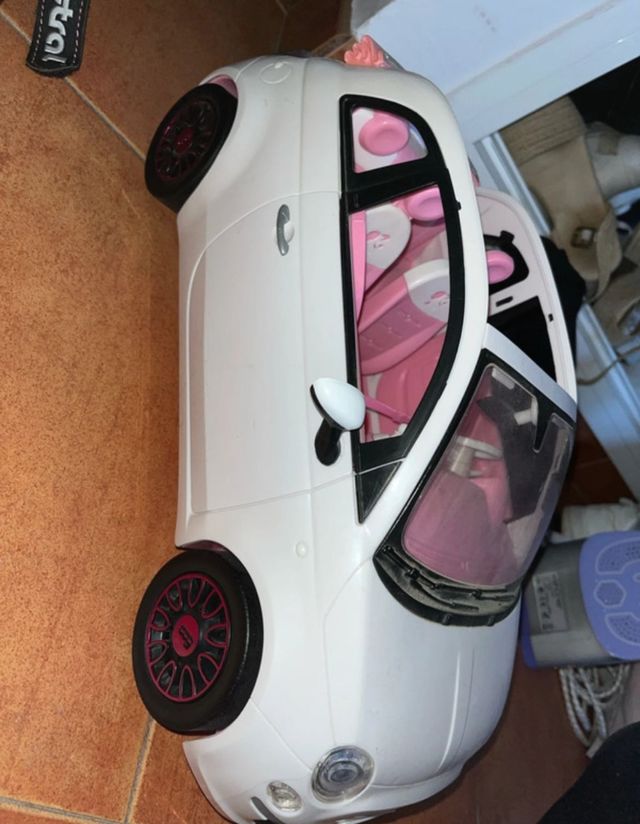 Coche Fiat 500 Barbie