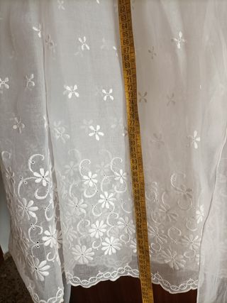 Traje comunión niña años 60 blanco