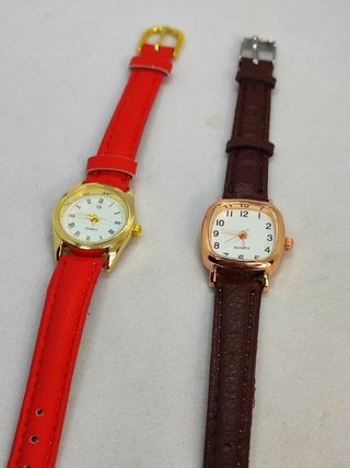 Lote 10 relojes mujer - varios colores