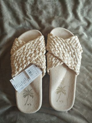 Sandalias Women's Secret beige - 38