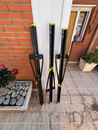 Portabicicletas coche 3uds