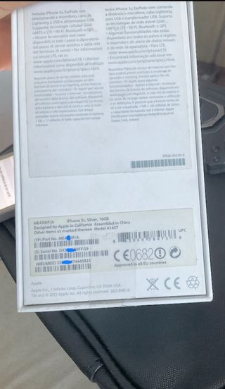 iPhone 5s Plata - 16GB