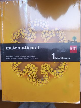 Matemáticas I. 1 Bachillerato. Savia