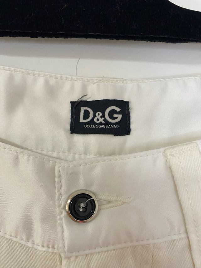 Jeans Dolce & Gabbana bianchi