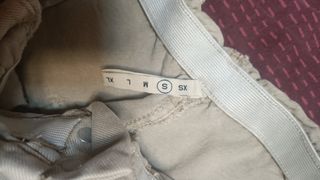 Shorts vaqueros beige