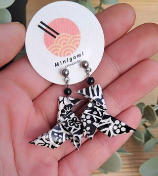 Pendientes de origami